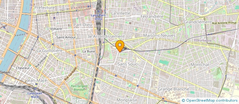 localisation de l'entreprise MADAME ALISSON FOUCAULT  LYON