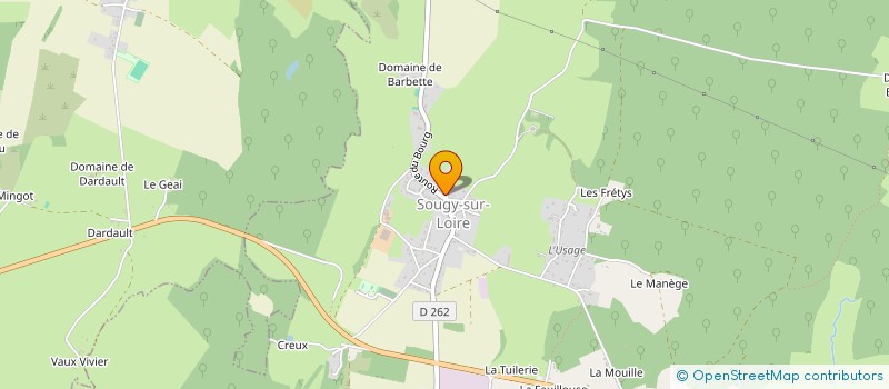 localisation de l'entreprise MADAME ALISSON JACOBS à SAINT-GERMAIN-CHASSENAY
