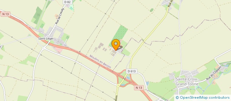 localisation de l'entreprise MADAME ALISSON LAMARE  CARANTILLY