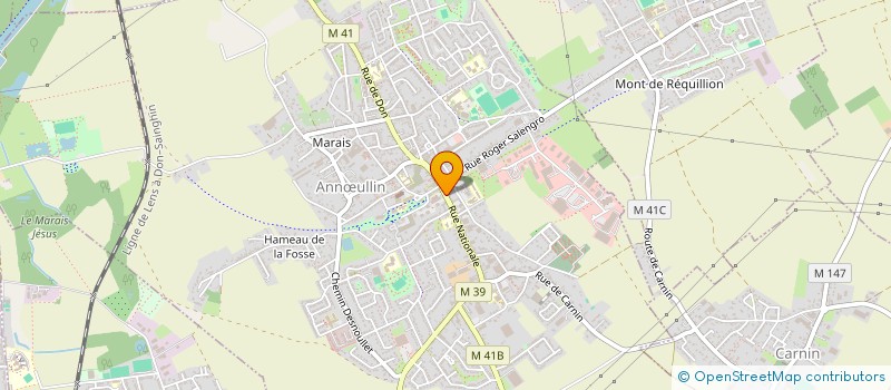 localisation de l'entreprise MADAME ALISSON LEROUX  ANNULLIN