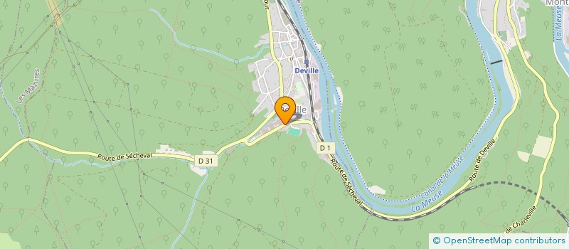 localisation de l'entreprise MADAME ALISSON POLIDORE  DEVILLE