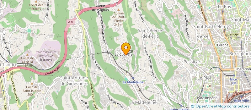 localisation de l'entreprise MADAME ALISSON RAGAZZO à NICE