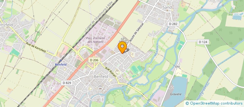 localisation de l'entreprise MADAME ALISSON ROOS  BENFELD