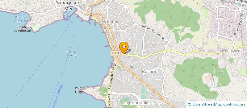 localisation de l'entreprise MADAME ALISSON ROUSSILLON à SIX-FOURS-LES-PLAGES