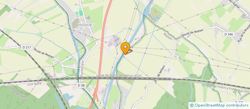 localisation de l'entreprise MADAME ALISSON RYCKELYNCK  WATTEN