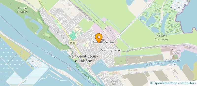 localisation de l'entreprise MADAME ALISSON SOUILAH à PORT-SAINT-LOUIS-DU-RHONE