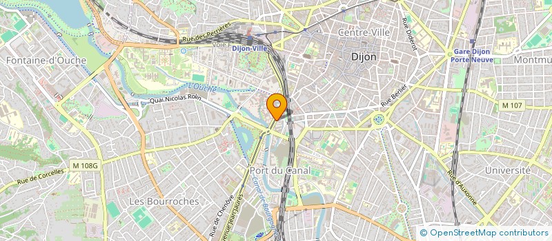 localisation de l'entreprise MADAME ALISSON STEPHAN  DIJON