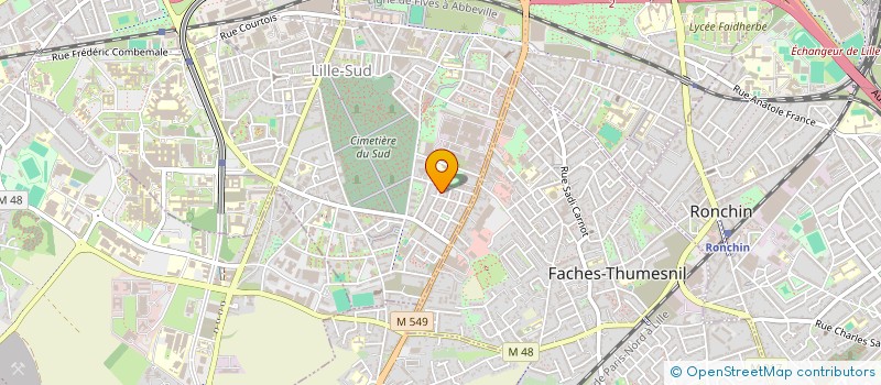 localisation de l'entreprise MADAME ALISSON TALON à LILLE