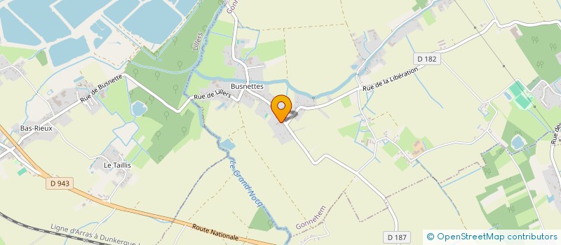 localisation de l'entreprise MADAME ALISSON VLIEGHE  GONNEHEM