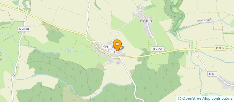 localisation de l'entreprise MADAME ALISSONE GRAND'EURY  KERLING-LES-SIERCK