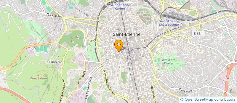 localisation de l'entreprise MADAME ALISSONE PERDRIX à SAINT-ETIENNE