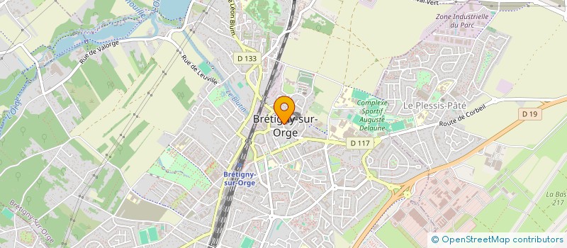 localisation de l'entreprise MADAME ALISSONNE CALAIARASSOU  BRETIGNY-SUR-ORGE