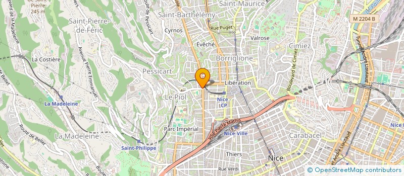 localisation de l'entreprise MADAME ALIX-ANNE BOVIS  NICE