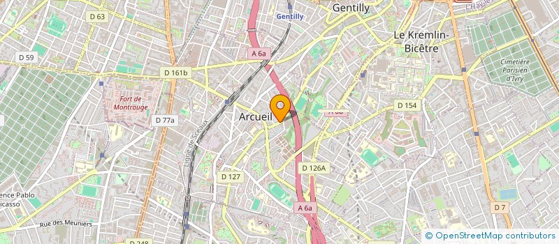 localisation de l'entreprise MADAME ALIX-ANNE DESFORGES  ARCUEIL