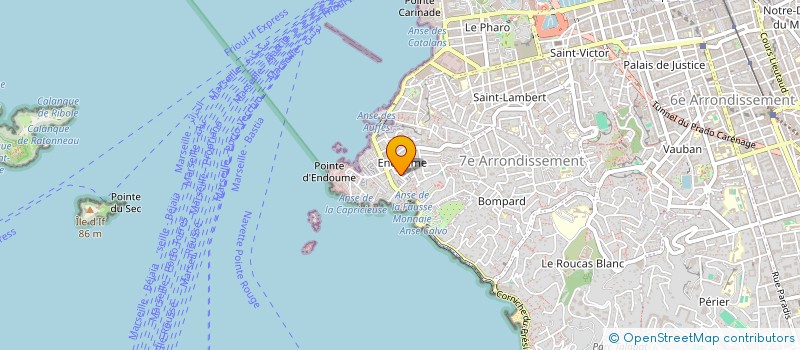 localisation de l'entreprise MADAME ALIX AYMONIER à MARSEILLE