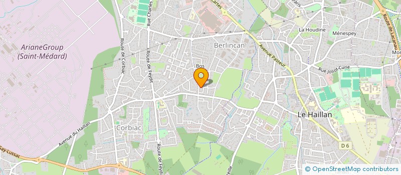 localisation de l'entreprise MADAME ALIX BARANGE  SAINT-MEDARD-EN-JALLES