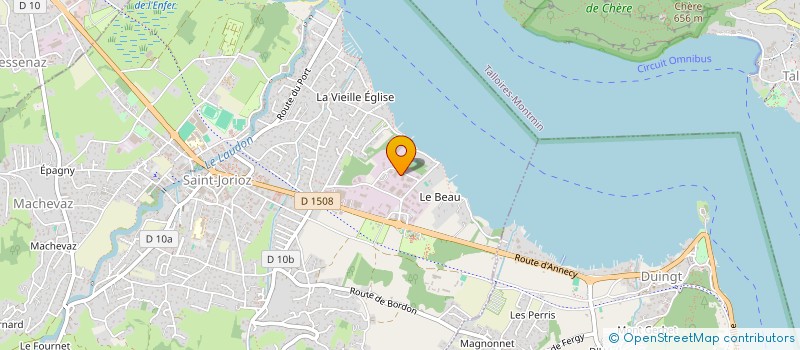 localisation de l'entreprise MADAME ALIX BEAUQUIS  SAINT-JORIOZ