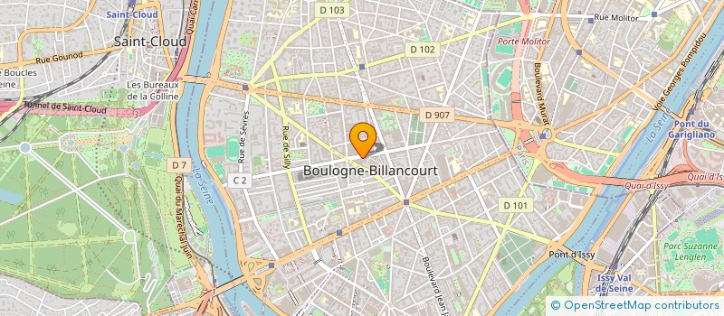 localisation de l'entreprise MADAME ALIX BIRTWISTLE à BOULOGNE-BILLANCOURT