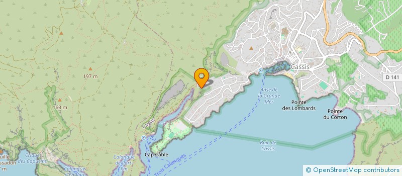 localisation de l'entreprise MADAME ALIX BLANC  CASSIS