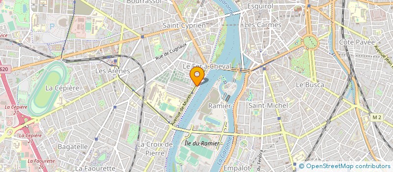 localisation de l'entreprise MADAME ALIX BOROT à TOULOUSE