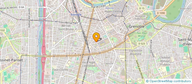 localisation de l'entreprise MADAME ALIX BOUCHARD à GRENOBLE