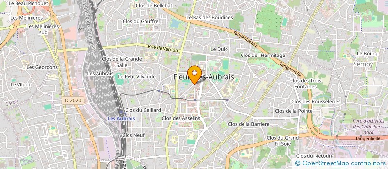 localisation de l'entreprise MADAME ALIX BOUCHARD à FLEURY-LES-AUBRAIS
