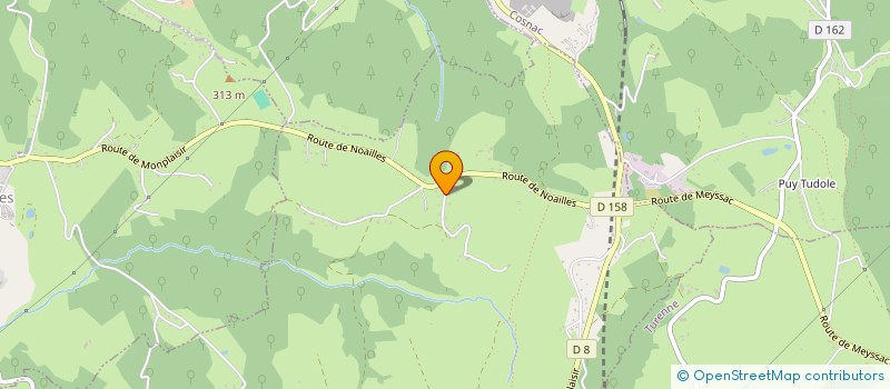 localisation de l'entreprise MADAME ALIX BOUDAUD  JUGEALS-NAZARETH