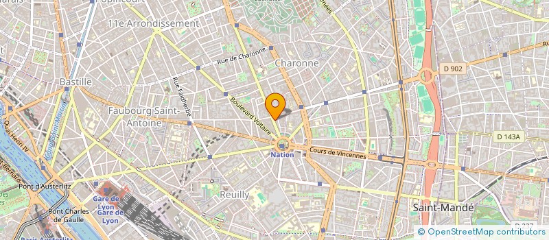 localisation de l'entreprise MADAME ALIX BOUTHORS  PARIS