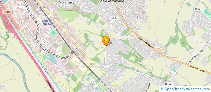 localisation de l'entreprise MADAME ALIX BRISOT à LABEGE