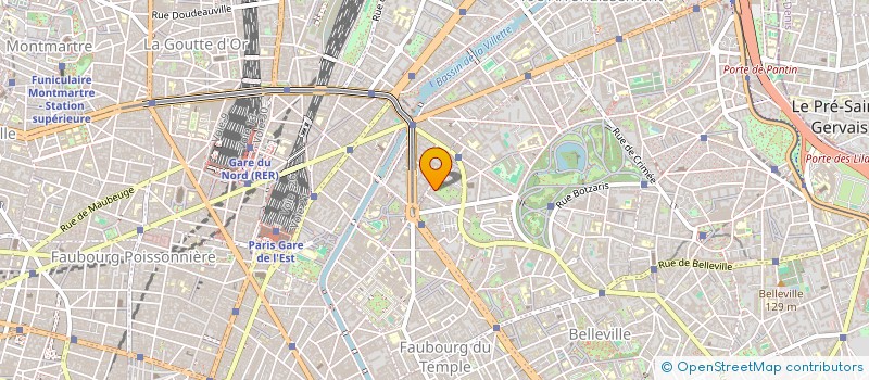 localisation de l'entreprise MADAME ALIX BUCHET--COUZY  PARIS