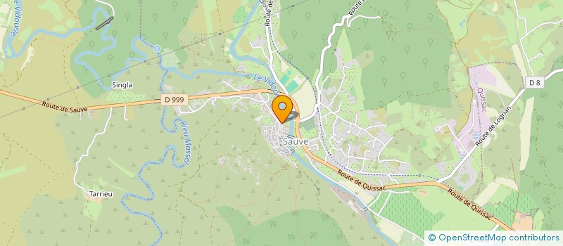 localisation de l'entreprise MADAME ALIX CAPMAS  SAUVE