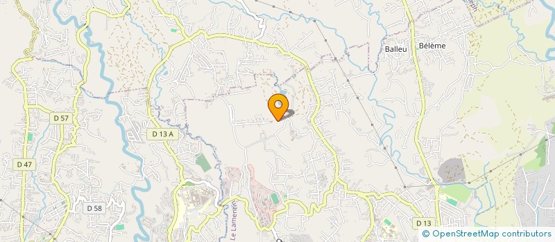 localisation de l'entreprise MADAME ALIX CHEVREUIL  LE LAMENTIN