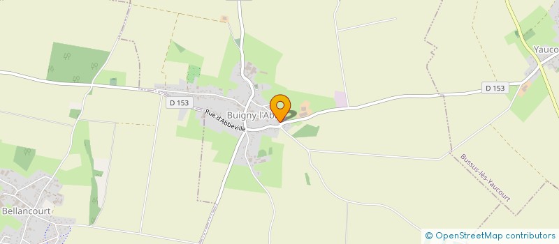 localisation de l'entreprise MADAME ALIX COULON  BUIGNY-L'ABBE