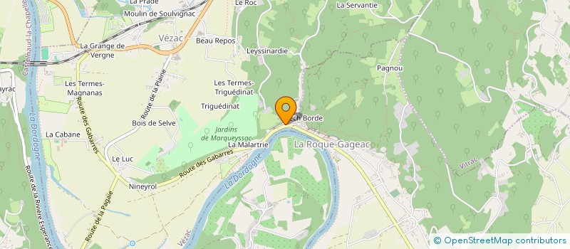 localisation de l'entreprise MADAME ALIX DE BEAUPOIL DE SAINT AULAIRE à VEZAC