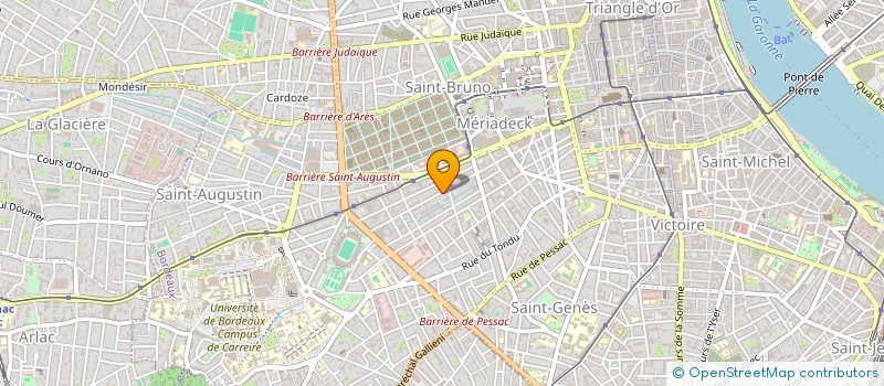 localisation de l'entreprise MADAME ALIX DE BONFILS LAVERNELLE  BORDEAUX