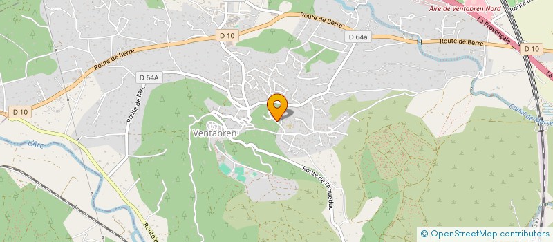 localisation de l'entreprise MADAME ALIX DE CARNIERE  VENTABREN