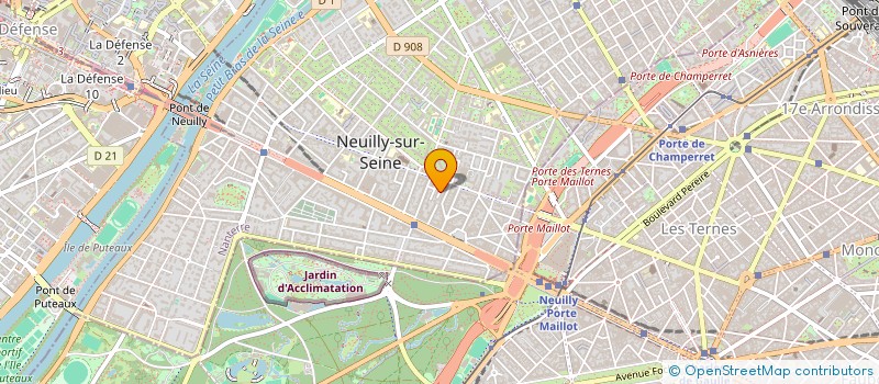 localisation de l'entreprise MADAME ALIX DE MONTALEMBERT DE CERS à NEUILLY-SUR-SEINE