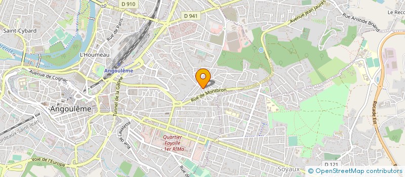 localisation de l'entreprise MADAME ALIX DE TAFFIN DE TILQUES à ANGOULEME
