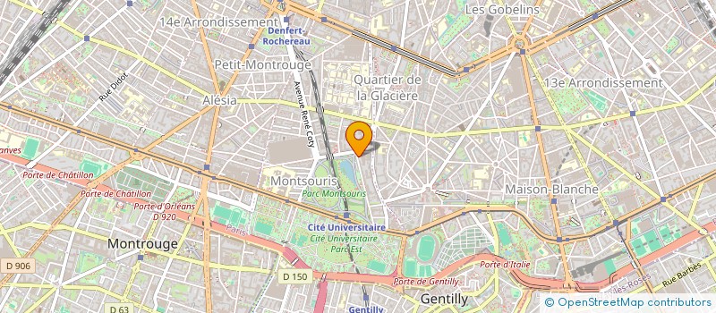 localisation de l'entreprise MADAME ALIX DEBLED  PARIS