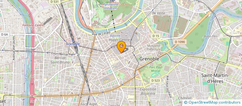 localisation de l'entreprise MADAME ALIX DECAP à GRENOBLE