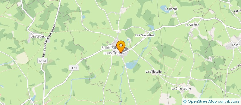 localisation de l'entreprise MADAME ALIX DEMONGEOT  SAINT-SILVAIN-SOUS-TOULX