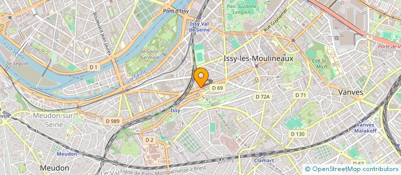 localisation de l'entreprise MADAME ALIX DUBAN à ISSY-LES-MOULINEAUX
