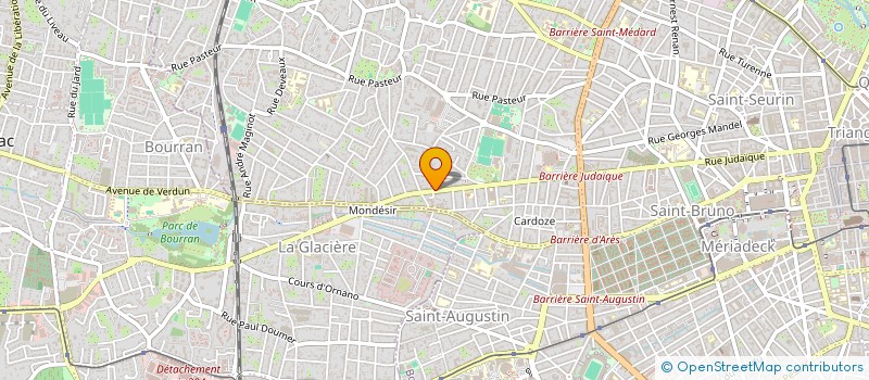 localisation de l'entreprise MADAME ALIX DUCROQUET  BORDEAUX