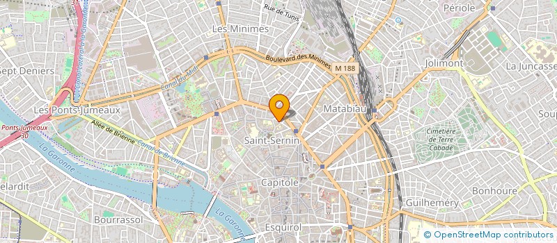 localisation de l'entreprise MADAME ALIX ESPENEL  TOULOUSE