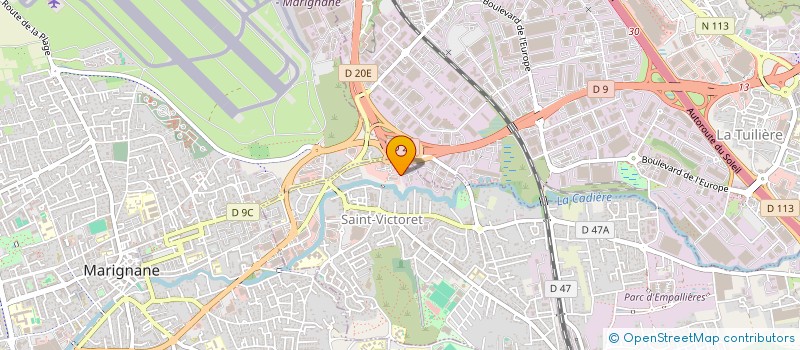 localisation de l'entreprise MADAME ALIX FOURGNAUD  SAINT-VICTORET