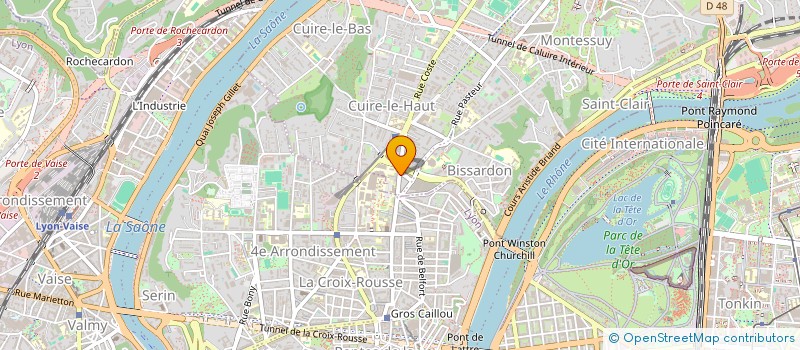 localisation de l'entreprise MADAME ALIX FRAIX  CALUIRE-ET-CUIRE