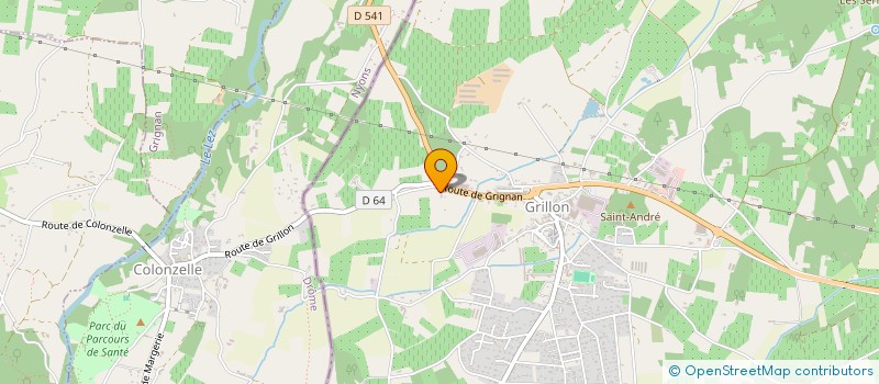 localisation de l'entreprise MADAME ALIX FRANCHINI  GRILLON