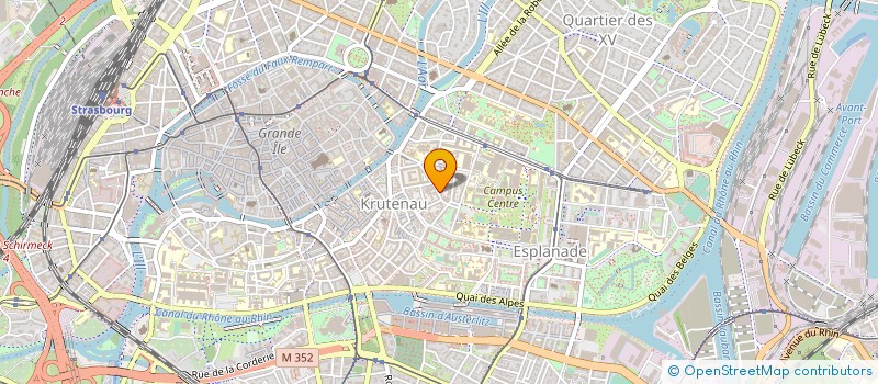 localisation de l'entreprise MADAME ALIX FUTTERER à STRASBOURG