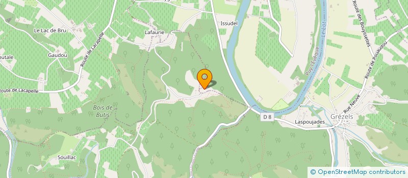 localisation de l'entreprise MADAME ALIX GANDAUBERT  LIBOURNE