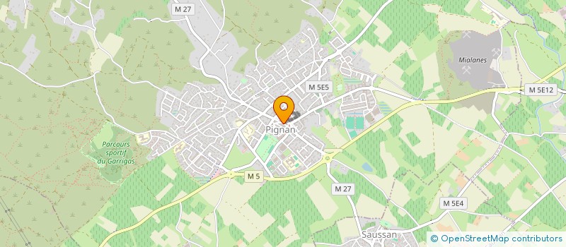 localisation de l'entreprise MADAME ALIX GRAL à PIGNAN
